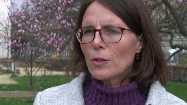 Frau mit Brille. Frau mit Brille.