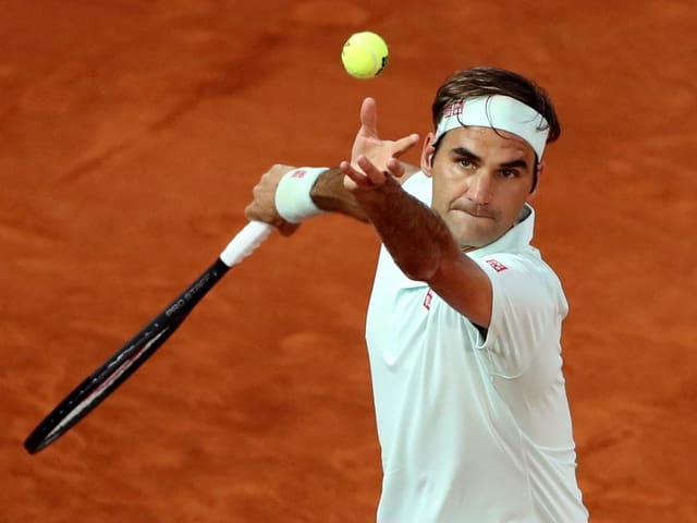 Tennisspieler Roger Federer Tennisspieler Roger Federer