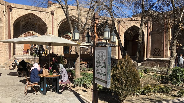 Café in Qazvin. Café in Qazvin.