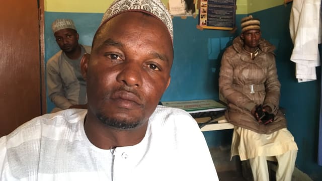 Mohammad Adam Mohammad, Vorsitzender des lokalen Fulani-Viehzüchter-Verbands Mohammad Adam Mohammad, Vorsitzender des lokalen Fulani-Viehzüchter-Verbands