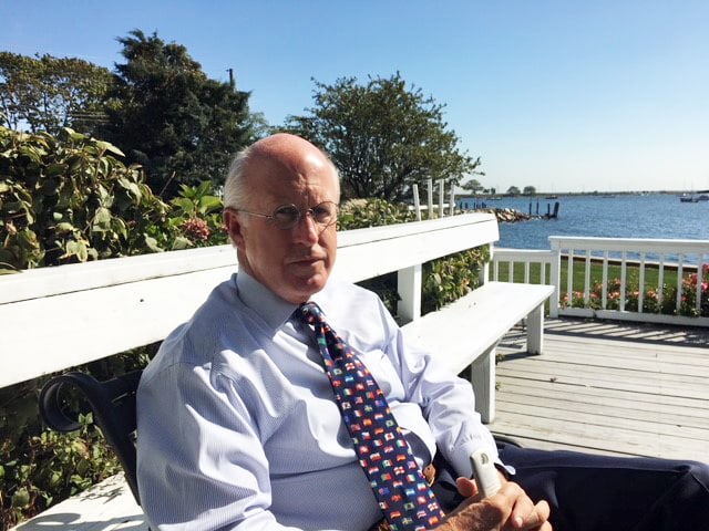 David Walker vor dem Heim in Bridgeport am Long Island Sound in Connecticut (CT). David Walker vor dem Heim in Bridgeport am Long Island Sound in Connecticut (CT).