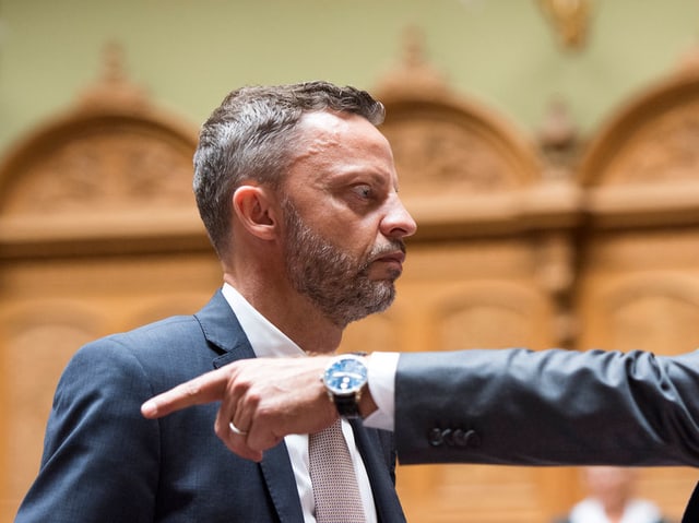 Der Zürcher SVP-Nationalrat Hans-Ueli Vogt Der Zürcher SVP-Nationalrat Hans-Ueli Vogt