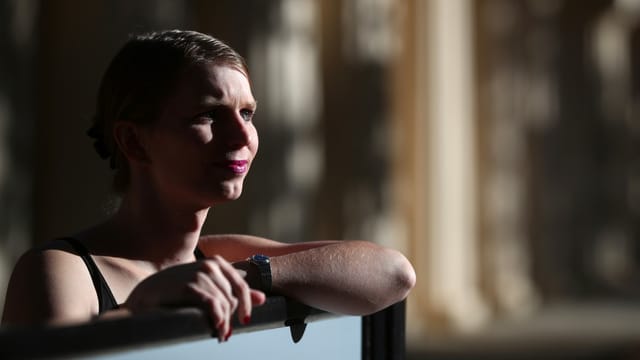 Die frühere Wikileaks Informantin Chelsea Manning. Die frühere Wikileaks Informantin Chelsea Manning.
