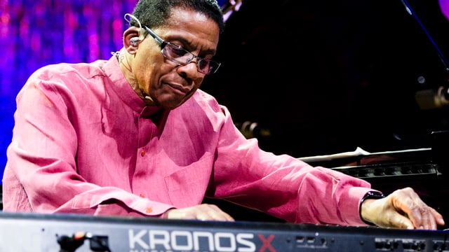 Herbie Hancock am Piano Herbie Hancock am Piano
