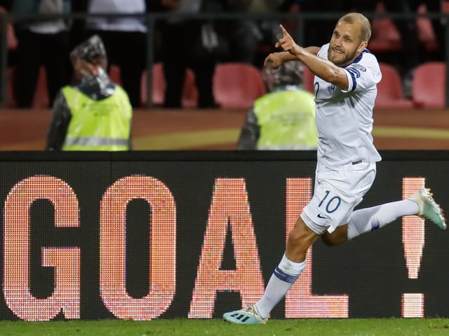 Teemu Pukki jubelt Teemu Pukki jubelt