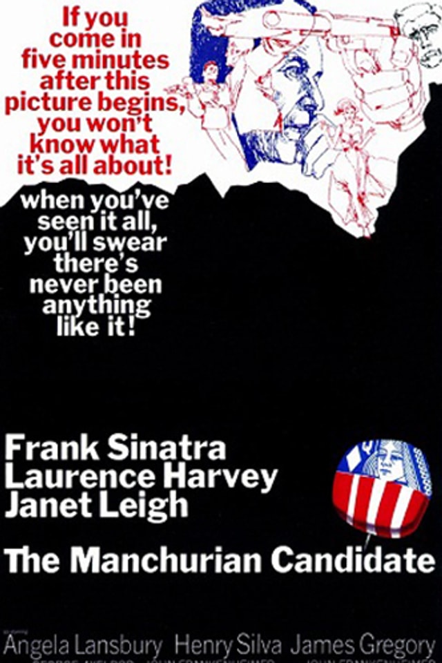 Das offizielle Plakat von «The Manchurian Candidate» (1962). Das offizielle Plakat von «The Manchurian Candidate» (1962).