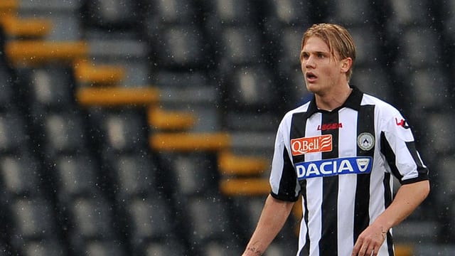 Alexander Merkel im Trikot von Udinese. Alexander Merkel im Trikot von Udinese.