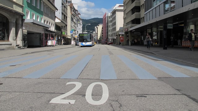 Strasse in Olten Strasse in Olten