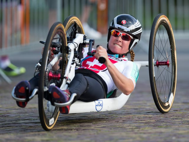 Sandra Stöckli (35), Radfahren