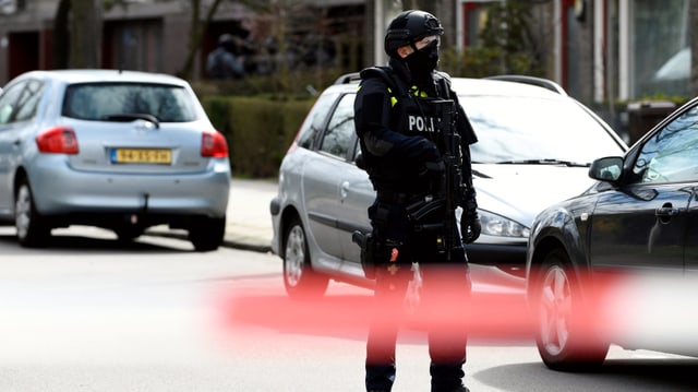Gewalttäter von Utrecht am Abend verhaftet