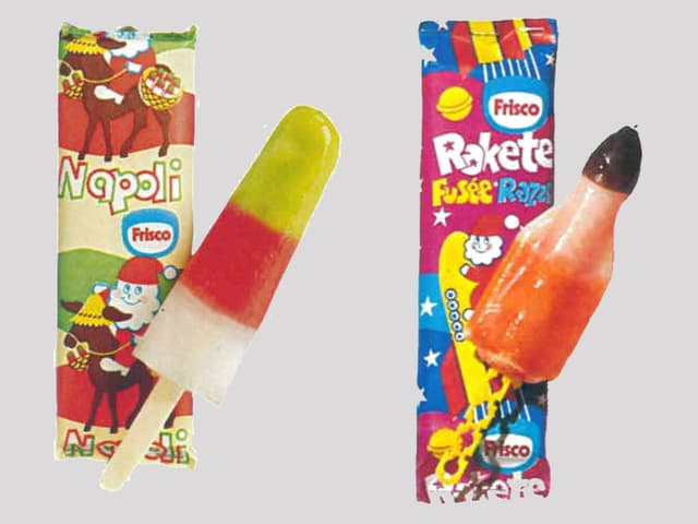 Nostalgie auf dem Teller - Wasserglacé Napoli - wer kennt ...