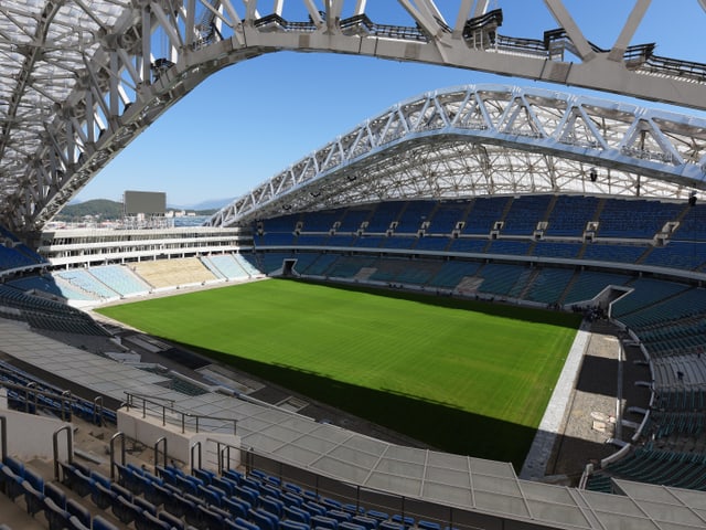 Fussball-Stadion. Fussball-Stadion.