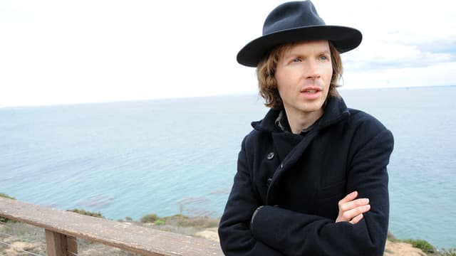 US-amerikanischer Musiker Beck alias Beck Hansen. US-amerikanischer Musiker Beck alias Beck Hansen.