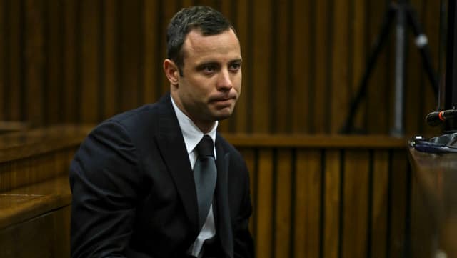 Porträt von Oscar Pistorius. Porträt von Oscar Pistorius.