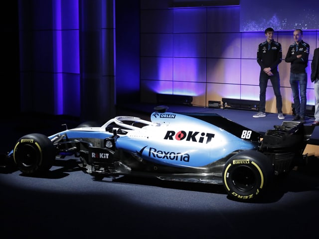 Der neue Williams-Bolide.