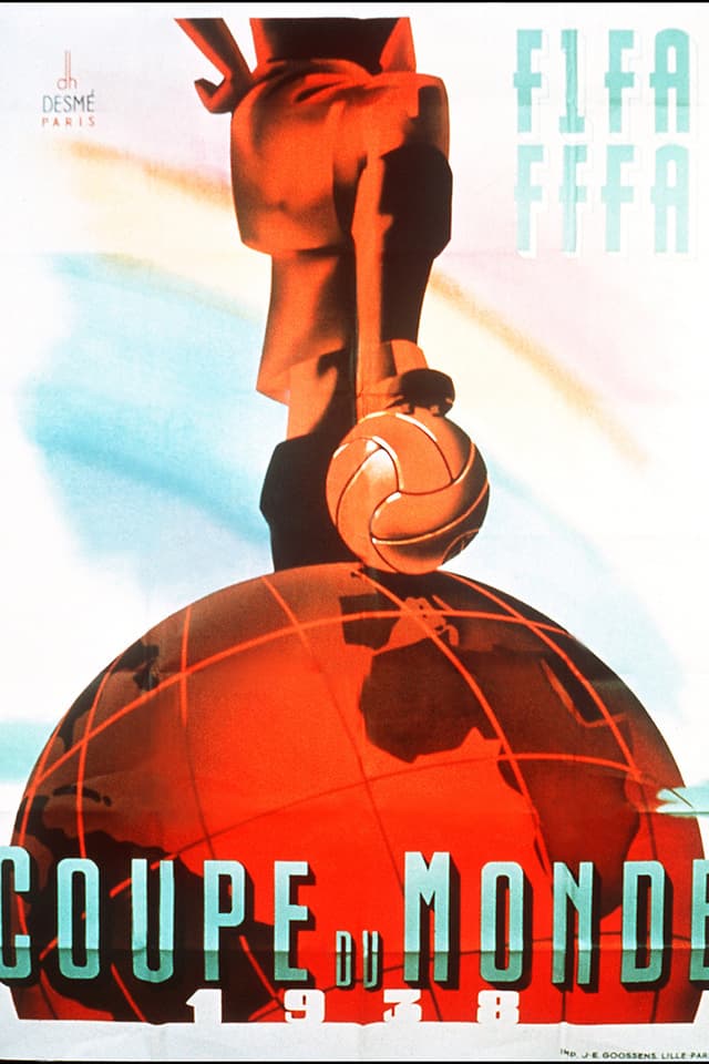 WM-Poster Frankreich 1938