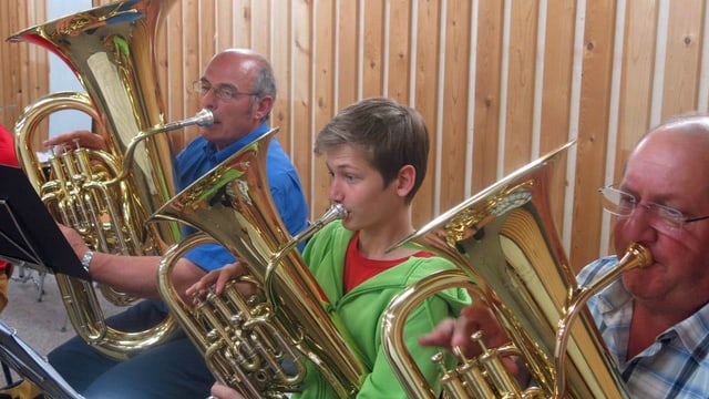 Im Musikverein treffen die Generationen aufeinander (14.5.2015)