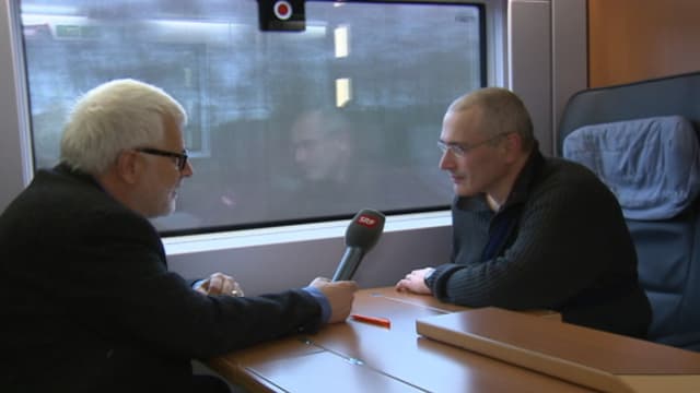 Gysling interviewt Chodorkowski. Gysling interviewt Chodorkowski.