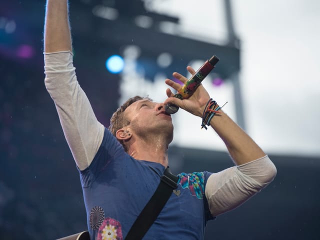 Coldplay live aus dem Letzigrund.