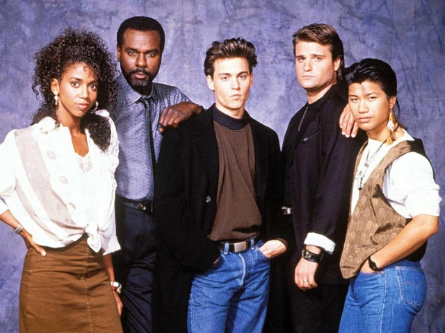 Die Cops von «21 Jump Street» stehen nebeneinander. Die Cops von «21 Jump Street» stehen nebeneinander.