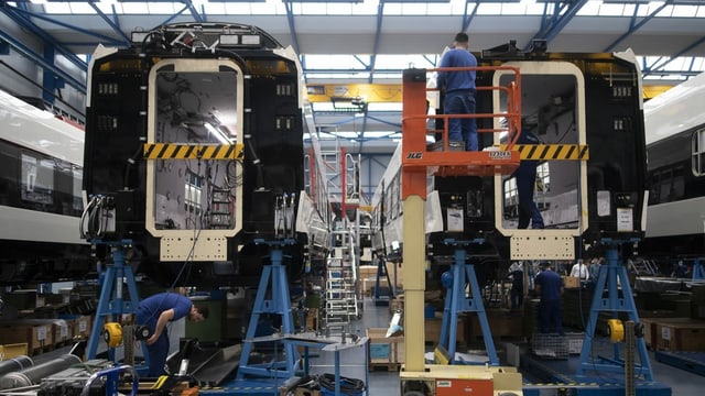Werk der Stadler Rail Werk der Stadler Rail