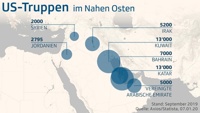 Karte von Nahost Karte von Nahost