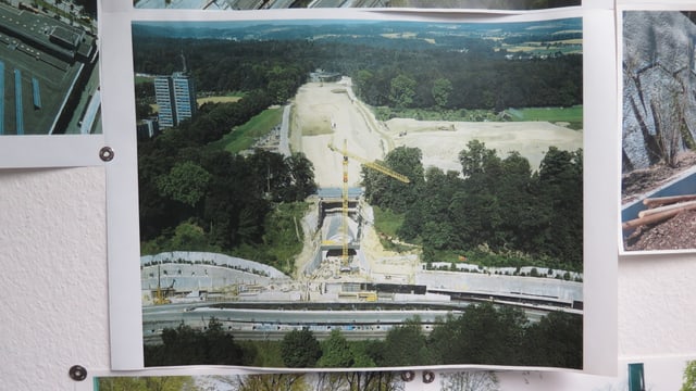 Luftaufnahme Neufeldtunnel Luftaufnahme Neufeldtunnel