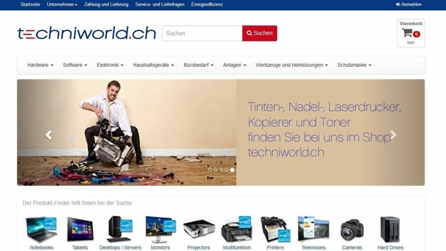 Der Onlineshop - Screenshot Der Onlineshop - Screenshot