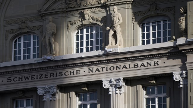 Fassade Schweizer Nationalbank Fassade Schweizer Nationalbank