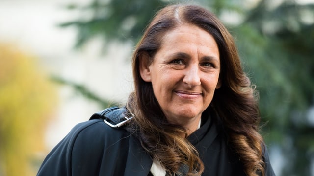 Porträt von Jacqueline Badran. Porträt von Jacqueline Badran.