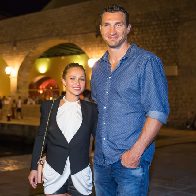 Hayden Panettiere und Wladimir Klitschko Hayden Panettiere und Wladimir Klitschko