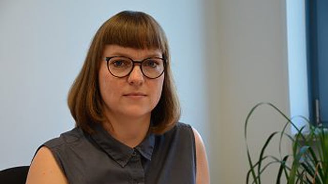 Charlotte Weil von Terre des Femmes. Charlotte Weil von Terre des Femmes.