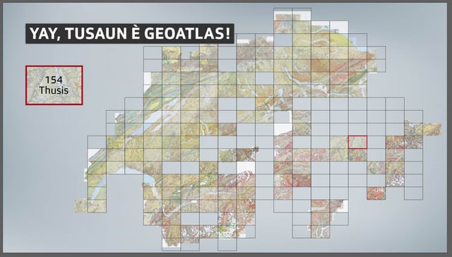 Betg l'entir Grischun ha anc ina carta geologica 1:25:0000. Betg l'entir Grischun ha anc ina carta geologica 1:25:0000.