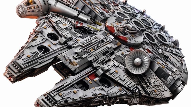 Modell des Millenium Falcon. Modell des Millenium Falcon.