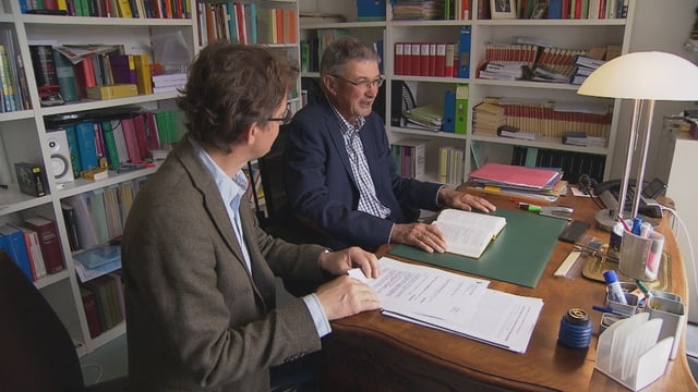 Medienrechtsexperte Franz Riklin Medienrechtsexperte Franz Riklin