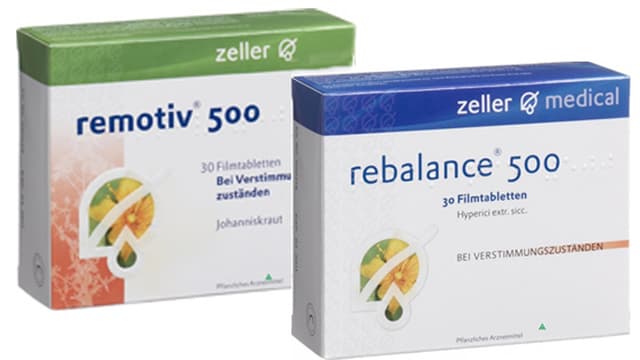 Zwei Medikamentenverpackungen. Zwei Medikamentenverpackungen.