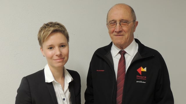 Ladina Heimgartner e Claudio Andry. Ladina Heimgartner e Claudio Andry.