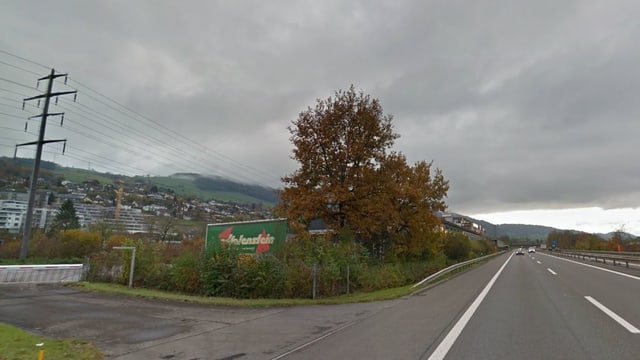 A14 in Gisikon-Root A14 in Gisikon-Root