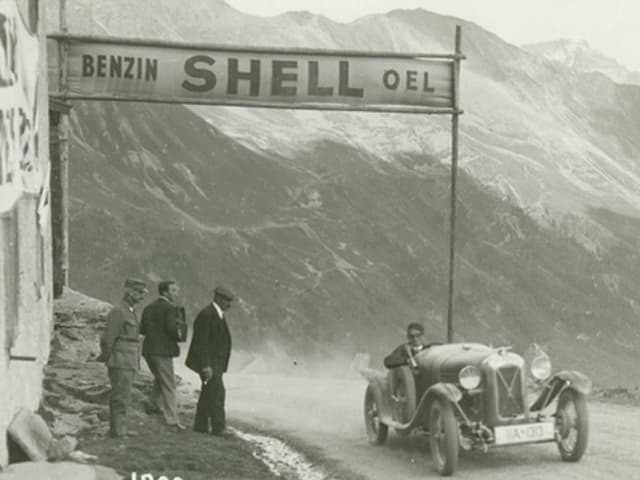 Fotografia da l'emna d'automobilitad San Murezzan 1929/1930 Fotografia da l'emna d'automobilitad San Murezzan 1929/1930