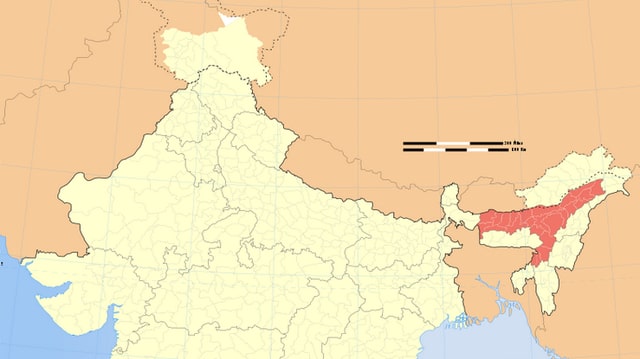 Indische Bundesstaat Assam Indische Bundesstaat Assam