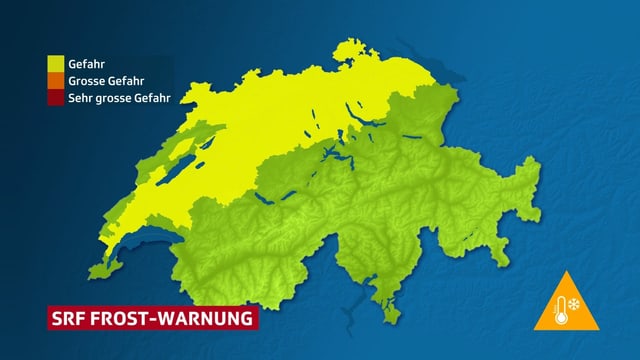 SRF Frost-Warnung SRF Frost-Warnung