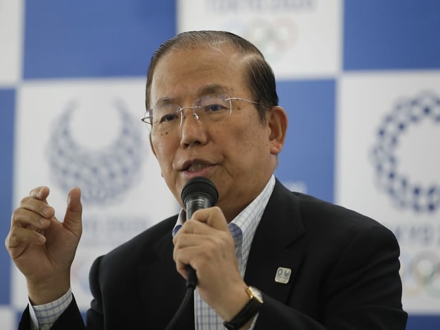 Toshiro Muto, Geschäftsführer des Organisationskomitees. Toshiro Muto, Geschäftsführer des Organisationskomitees.