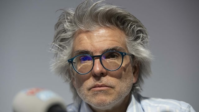 Christian Garzoni in Nahaufnahme. Christian Garzoni in Nahaufnahme.