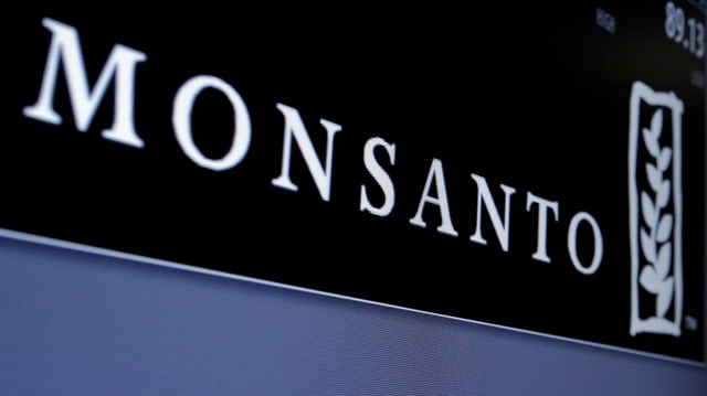 Firmenlogo von Monsanto. Firmenlogo von Monsanto.