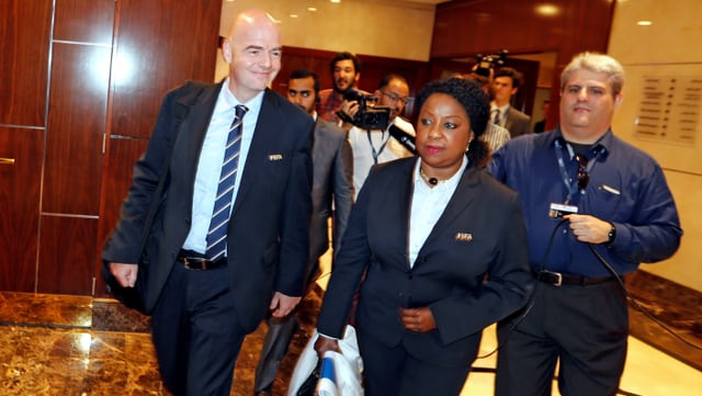 Die Mitglieder des höchsten FIFA-Gremiums äusserten sich beim Verlassen des Sitzungssaals geschlossen nicht.
