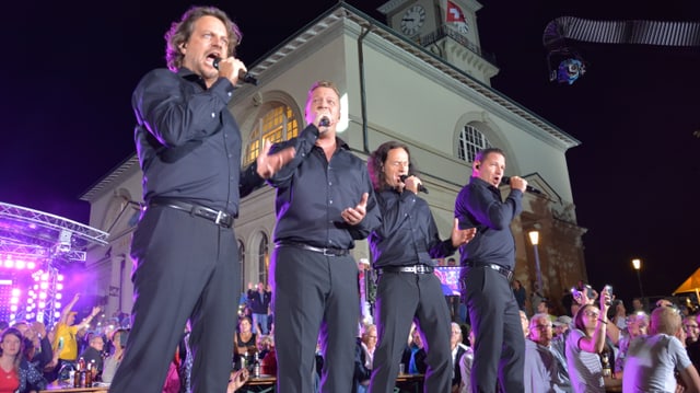 Grande Finale mit I Quattro und dem Song «Tornerò».