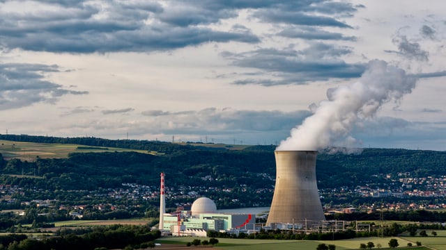 Aussenansicht vom AKW Leibstadt Aussenansicht vom AKW Leibstadt