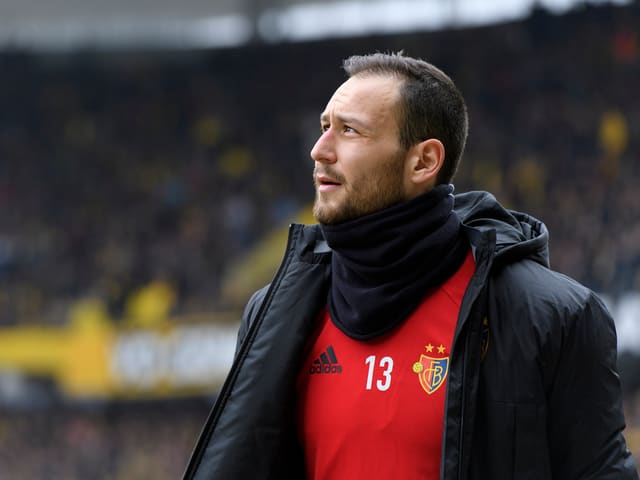 Mirko Salvi im FCB-Tenü. Mirko Salvi im FCB-Tenü.
