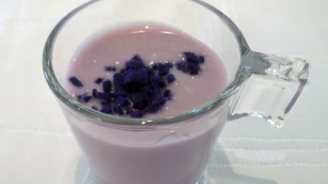 Blaue Kartoffelsuppe Blaue Kartoffelsuppe