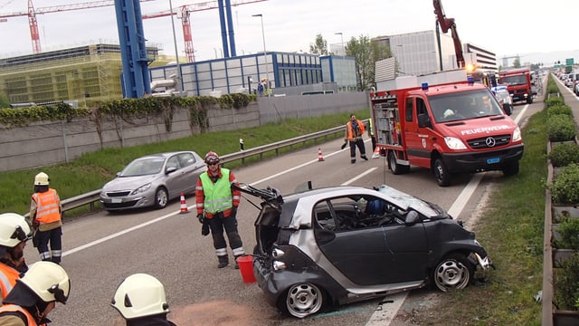 Unfall bei Kaiseraugst Unfall bei Kaiseraugst